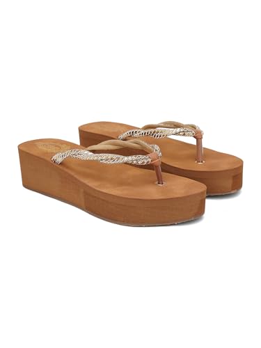 Shoetopia Женские Премиальные Стильные Удобные Повседневные Сандалии | Легкая Противоскользящая Подошва Для Улицы | Прочная Подошва С Хорошим Сцеплением Долговечная Повседневная Обувь