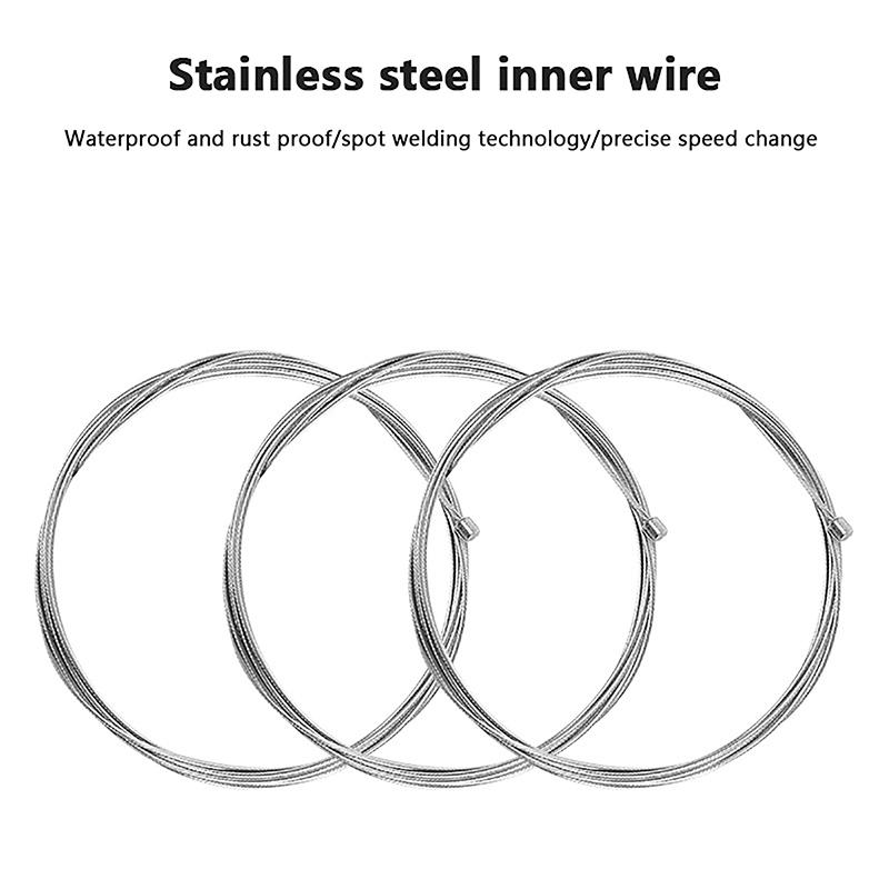 Складной велосипедный трос переключения передач трос тормозной ручки горного велосипеда трос переключения передач для велосипеда внутренний тормозной трос аксессуары для велосипеда