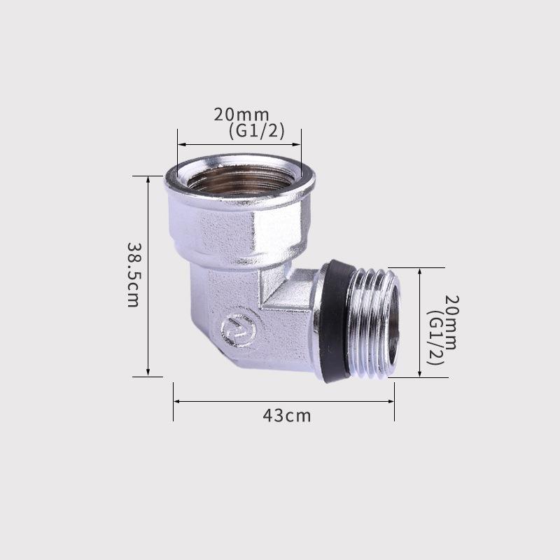Латунный фитинг BSP 1/2"3/4"1" Резьба внутренняя/наружная Равнозначно Тройник 3-ходовой Прямой угольник Тип адаптера Бесплатная сырьевая лента