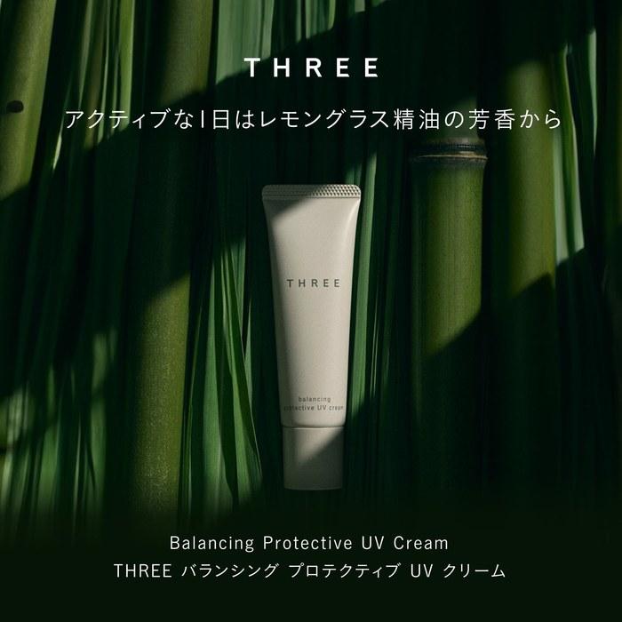 THREE Балансирующий Защитный УФ-крем SPF40/PA+++ 30г