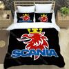 3D логотип S-Scania Принтованные Комплекты Постельного Белья изысканный набор принадлежностей пододеяльник комплект покрывала постельный набор роскошный подарок на день рождения