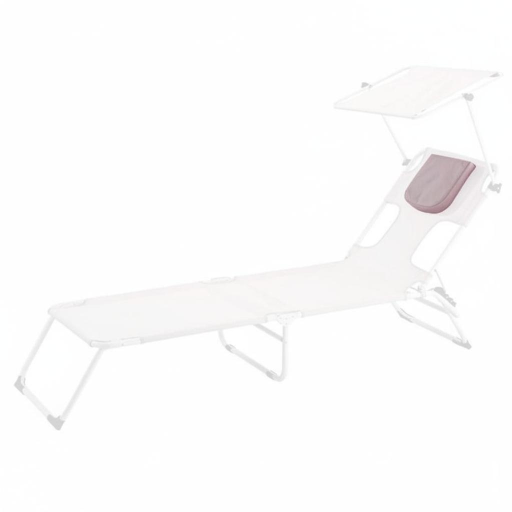 Face down Tanning Chair Foldable Design Face down Tanning Lounger Padded Sunbathing Chair Breathable Textile for Beach Goers