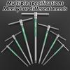 T/L 2/2.5/3/4/5/6/8/10Mm Torx Screwdriver T Type Allen Hex Wrench Chrome T-Shaped Hand Tool Extended T-Socket Wrench