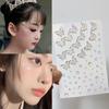 Face Decoration Face Jewelry Sticker Body Makeup Eye Shadow Sticker Gemstone Sticker  Girls