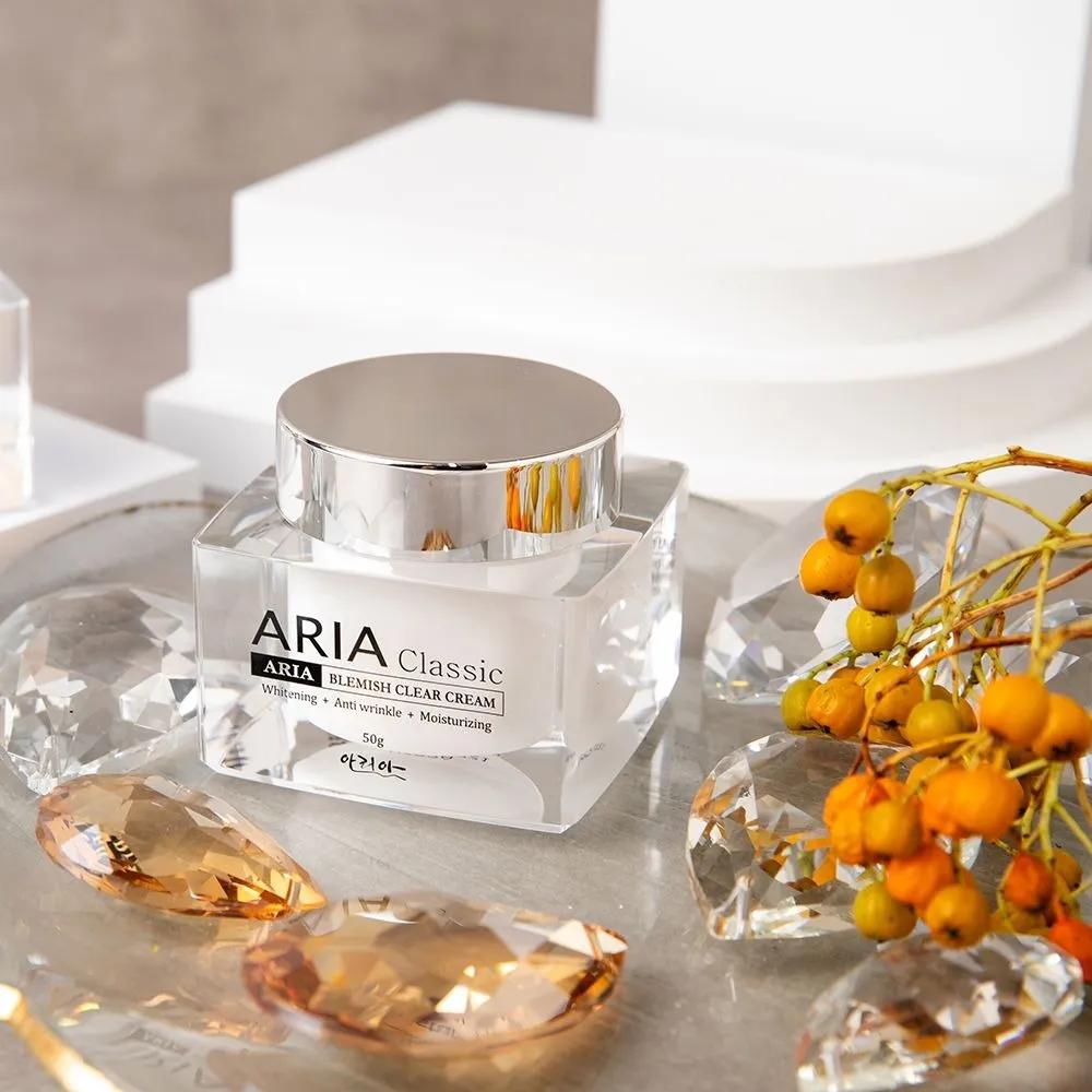ARIA CLASSIC Крем 50 г: Функциональный крем «все в одном» для улучшения морщин, отбеливания, с витамином С и коллагеном.