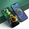 Чехол для телефона Little Prince Art для Apple iPhone 12 13 Mini 11 14 15 Pro Max 7 8 Plus X XR XS SE 2020 2022, черный силиконовый чехол