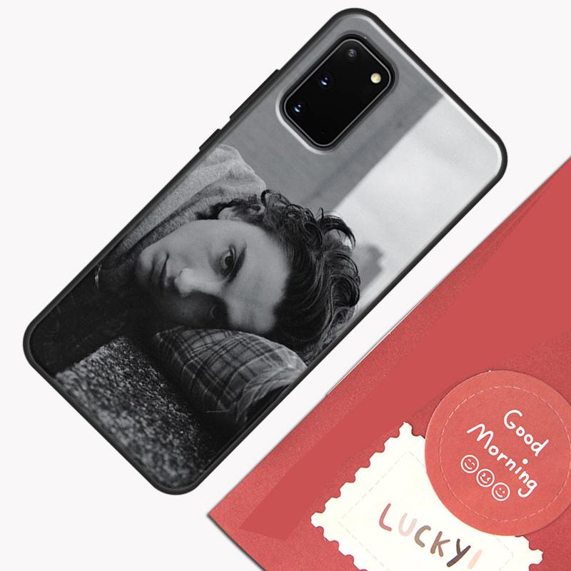 Чехол для телефона с изображением актера Тимоти Шаламе для Samsung Galaxy S25 S26 Ultra S20 S21 S22 S23 S24 Plus S9 S10 S25 FE Защитный корпус