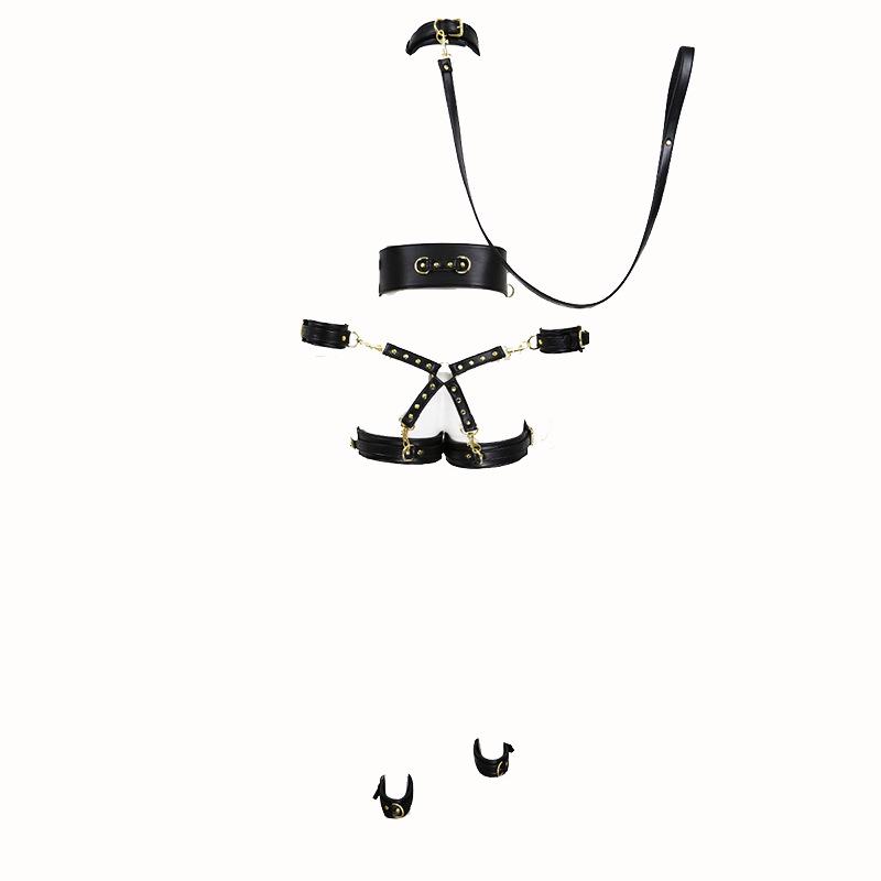 Thigh Ring Restraints: Handcuffs & Belt for Hands & Feet - Bondage Accessories for Pet Owners & BDSM Enthusiasts