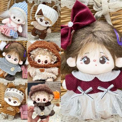 Одежда для куклы 10 см Платье Повязка на голову Наряд для куклы Игрушки Аксессуары для куклы Костюм для косплея