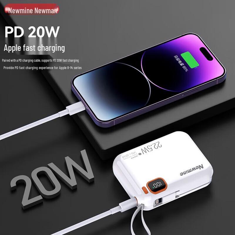 Портативный Power Bank Newman 10000 мАч с быстрой зарядкой