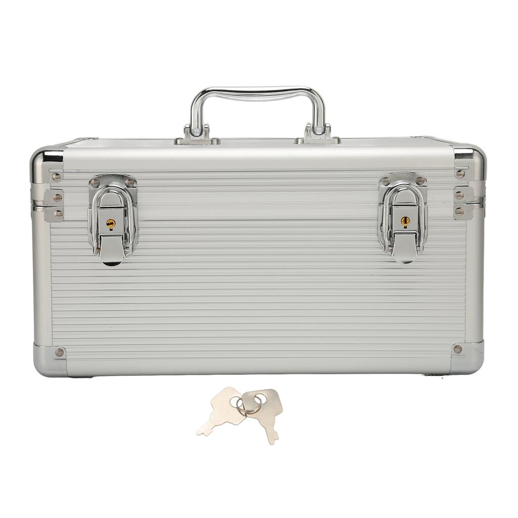 Hard Drive Storage Box 10 Bay Shockproof Hard Drive Storage Case with Security Lock 1 Tool Placement for 3 5in Hard