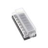 6-Way Compact Fuse Box with Single Input and 6 Outputs 32V DC For ATO ATC fuses