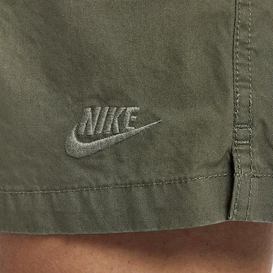 Nike Клубные повседневные шорты мужские средние оливково-зеленые HJ1947-222