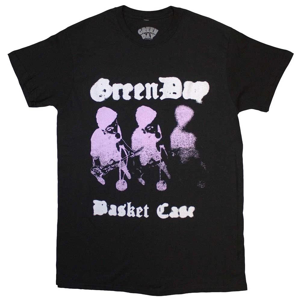 Green Day Basket Case Band Logo T Shirt