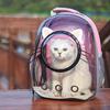 Cat Space Capsule Pet Backpack Large Capacity Go out Portable Double Shoulder Pet Transparent Comfortable Breathable Cat Bag