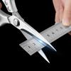 Кухонные ножницы из нержавеющей стали премиум-класса с многофункциональным функционалом, идеально подходят для резки мяса, рыбы и овощей промышленного класса