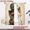 2D FLAT PRINTING 2pcs Curtains (Without Rod) St. Patrick's Day Leprechaun Popular Curtains&Drapes Versatile Polyester Curtains