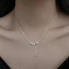 Leaf Necklace with Niche Design, Light Luxury and High-end Feel, New Style of Temperament