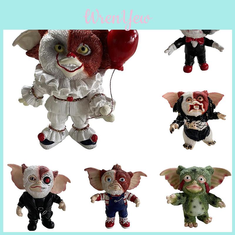 Creepy-cute 6" Gremlins Gizmo Mohawk Plush Mogwai For Holiday And Desktop Decor
