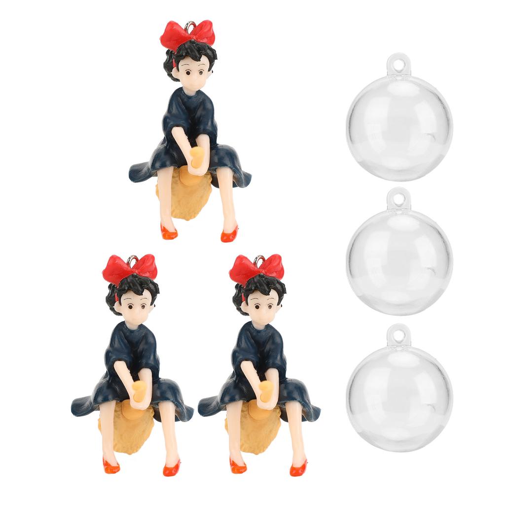 Little Witch Fish Tank Decorations Cute Floating Little Witch Aquarium Decorations for Fish Tank