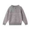 DEESHA Girls' Preppy Style Striped Knit Pullover