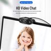 HD Webcam with Integrated Microphone for Desktop, Laptop, and Live Streaming.