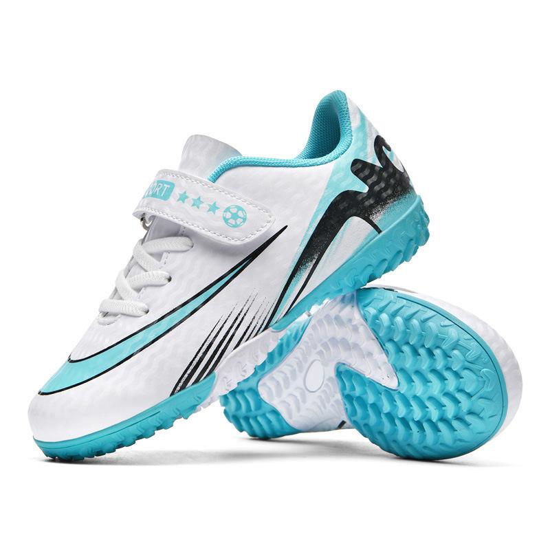 Пригвоздил учеников начальной и средней школы сломанные новые спортивные туфли детские девочки футбольные бутсы мальчиков тренировочные на липучке игра