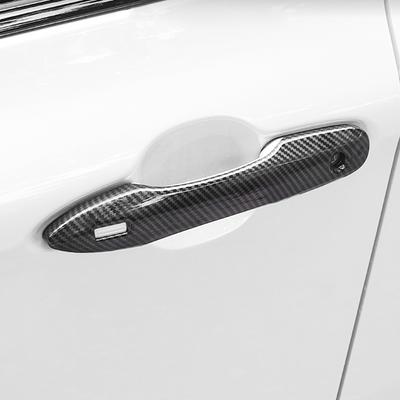 Накладка на дверную ручку в стиле углеродного волокна для Toyota Camry 2018 2024 Pruis Hatchback 2016 2019 Corolla Avalon Anti Scatch