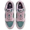 Nike Кроссовки Dunk Low SB Mineral Slate Унисекс Зеленый Темно-Изюмный Частицы-Роза HQ1625-300