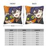 Zenless Zone Zero Cute Belle Pillowcase Printed Polyester Cushion Cover Decor Throw Pillow Case Cover Home Square 45*45Cm