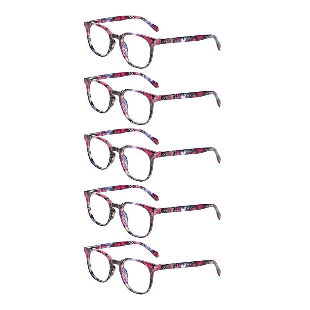 TUREZING Reading Glasses Anti-Blue Light Metal Hinges Comfortable Computer HD Prescription Eyewear