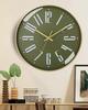10 Inch Fashion Wall Clock Mute Does Not Tick Light Luxury Wall Hanging Clock for Study Classroom Living Room Sending Friend