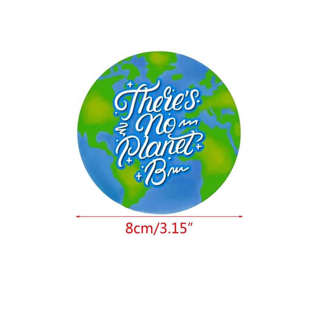 Набор из 40 шт. Наклейки Земля Декаль для Бутылок с Водой Ноутбука Велосипеда Холодильника Съемные Наклейки на Бутылки с Водой