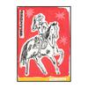 Abstract Classic Vintage Western Cowboy Poster Into The Wild Wall Art Print Canvas Painting for Living Room Home Decor Picture