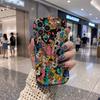 Чехол для телефона с волнистым краем для iPhone 16 15 14 Pro Max 13 12 11 Mini XR XS SE, полноцветная печать, разноцветные монстры-каракули