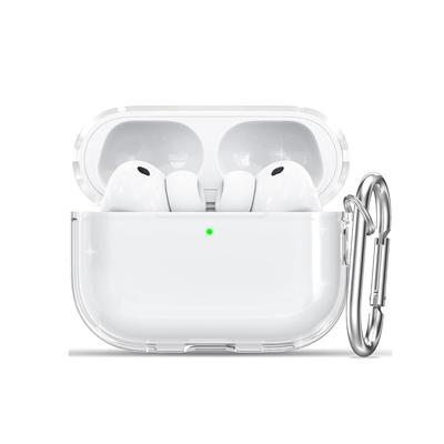 NWYRJO AirPods Pro 3 Совместимый с AirPods Pro 3-го Полностью 2025 TPU Беспроводная Зарядка Мягкий Чехол, Поколение, Защита, Материал, Совместимый,