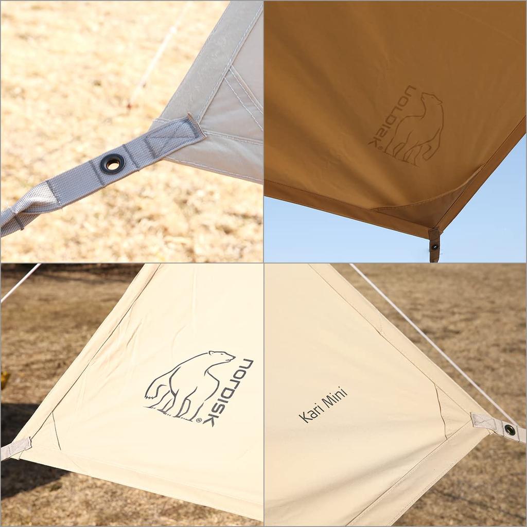 NORDISK Kari Mini Tarp My 148062 Sand, Color Adventure, [Used]