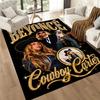 Beyoncé Square rugs are a great choice for living rooms, bedrooms, home décor, and as gifts.