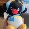 Penguin Plush Keychain Toy Cute Headphone Wearing Stuffed Doll Funny Cartoon Bag Pendant Backpack Purse Decor Surprise Gift