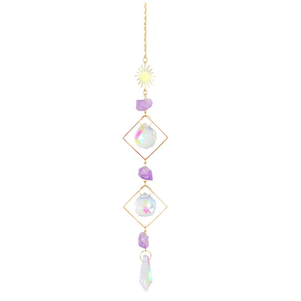 Натуральные камни, агат, ловец солнца, агат, ловец солнца для создателя радуги, подвесной кристалл, ведьма, ловец солнца, колокольчик, настенный декор