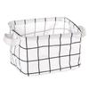 Linen Desktop Storage Basket Sundries Toy Storage Box Laundry Basket Underwear Cosmetic Organizer Office Stationery Organizer