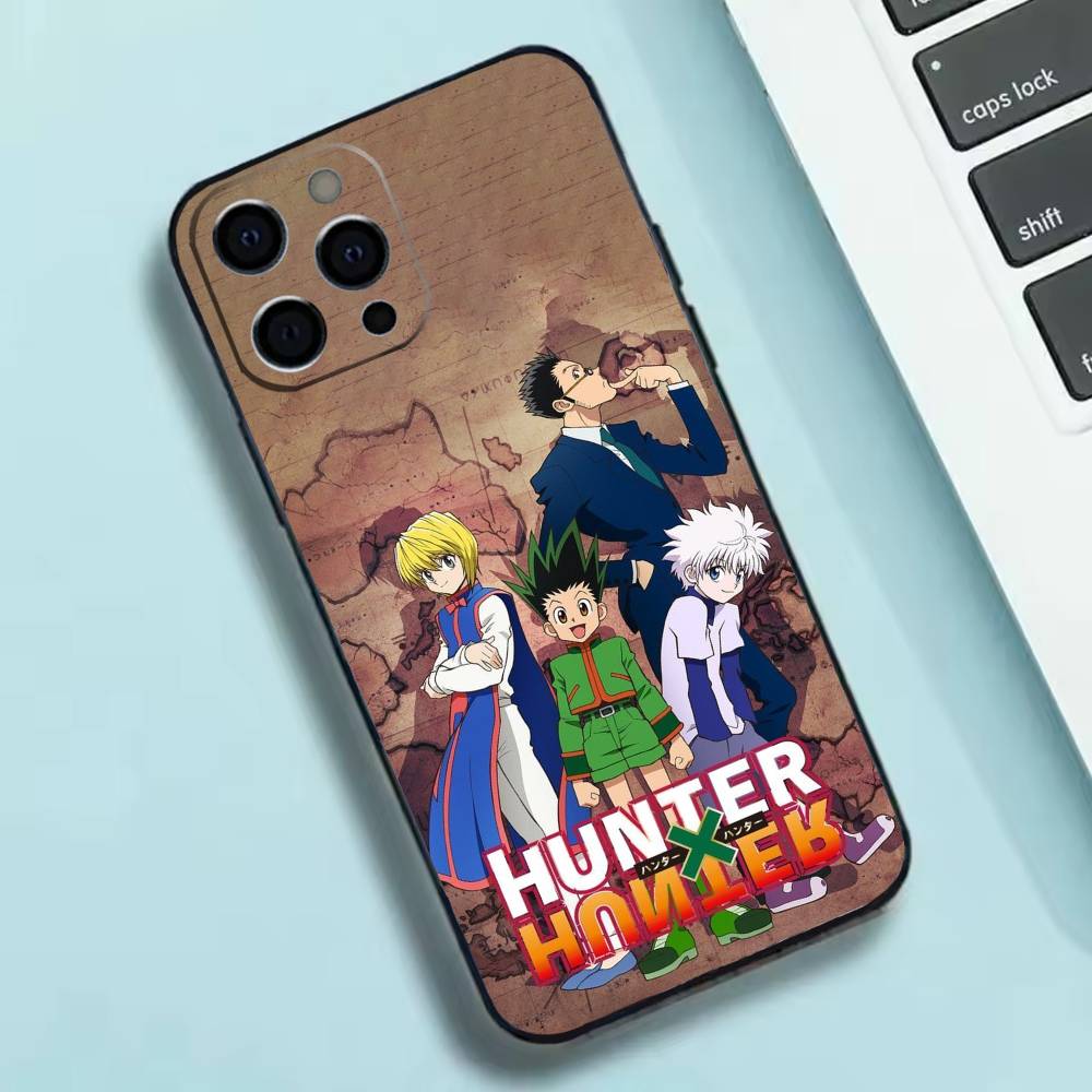 ГОРЯЧИЙ Аниме H-Hunter x Hunter Чехол для телефона Силиконовый Мягкий Для IPhone 17 16 15 14 13 12 11 X XR Plus Pro Max Plus