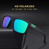 Мужские спортивные поляризационные очки для улицы, мужские очки для рыбалки и вождения, модные мужские и женские квадратные очки для велоспорта, защитные очки UV400