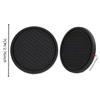 2pcs Black Car Auto Cup Holder Anti Slip Insert Coasters Pads Interior Accessories For Most Cups