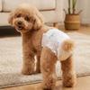 10PCS Super Absorption Dog Physiological Pants Adjustable Disposable Diapers  Dog Travel