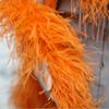 5 Layers Ostrich Top Encryption Thickened Feather Fleece Strip Catwalk Show Costume Decorative Ostrich Feather Strip