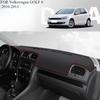 ДЛЯ Volkswagen GOLF 6 2010-2013 Автомобильный коврик на панель приборов Dashmat Накладка на панель приборов Защита от солнца Чехол на панель приборов Ковер Аксессуары