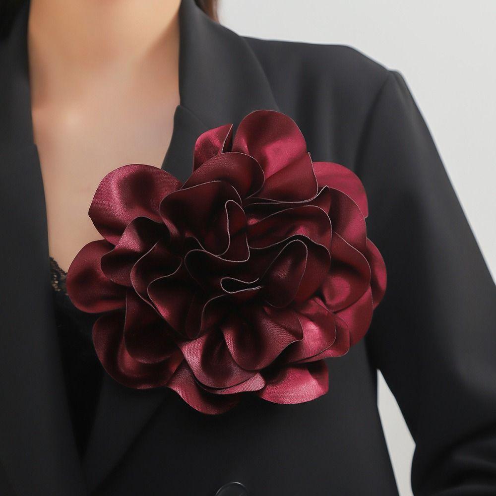 Large Flower Brooch 20CM Badge Versatile Lapel Pin