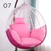 Чехол на подушку S/L Swing, ненаполненный, для подвесной корзины, для стула, для дома, патио, сада, шезлонга, наволочка (Нет свинга, нет заполнения)