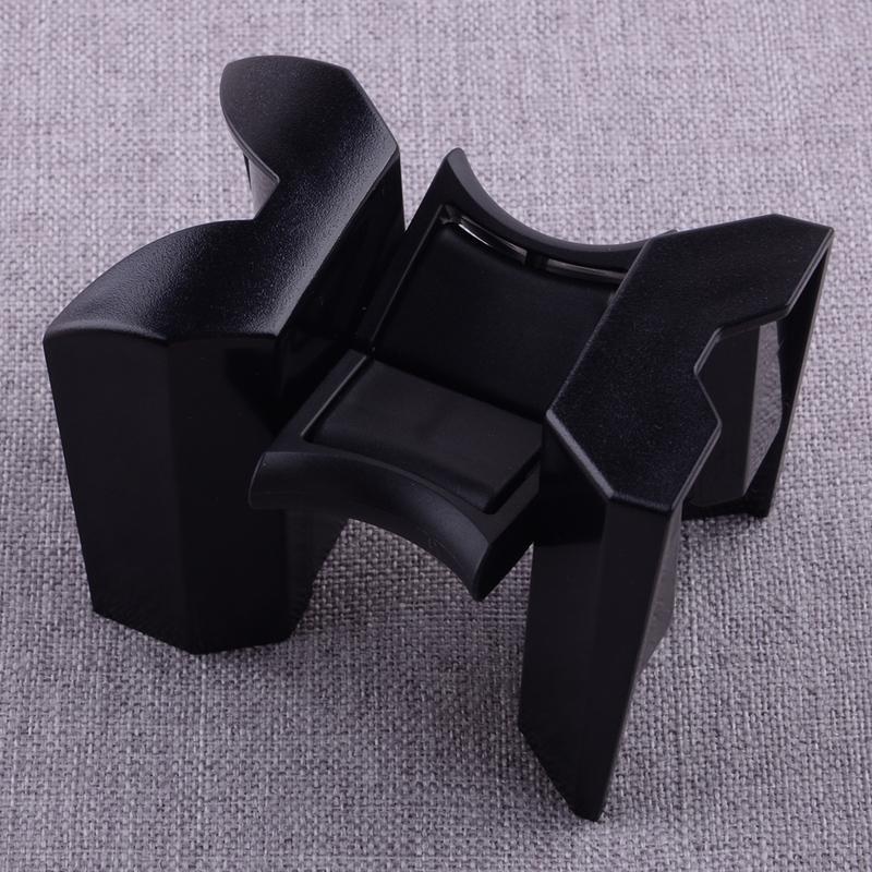 New New Car Black ABS Center Console Water Cup Holder ert Divider Fit For Toyota Highlander 2008 2009 2010 2011 2012 2013